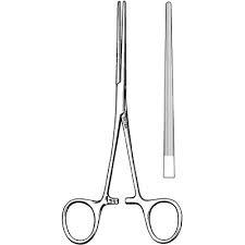 คีมหลอดเลือดแดงเบนบริดจ์ตรงและโค้ง15ซม. 18ซม. เหล็กกล้าเยอรมัน Mahersi - Product Image 5