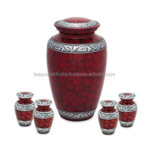 Suministros funerarios, urna de cruz de oro y platino, assworld, India - Product Image 4