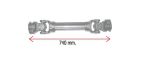 Eje Cardán Rotatorio 5-07-124-03 30.2×80 mm para Kubota L3408 L3408DI L4508 Repuestos de Tractor Accionamiento de Toma de Fuerza - Product Image 2