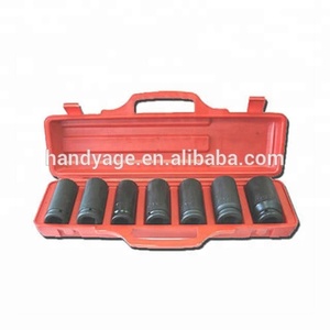 [Pratique D'âge]-8-pc 3/4 Dr Air Profond de Douilles pour clé à Chocs (HT2901-005) - Product Image 1