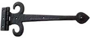 OMG Industries บานพับประตูสีดำแบบโบราณสำหรับรั้วไม้บานพับสายบานพับประตูสีดำ - Product Image 3