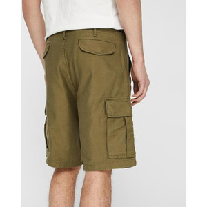 Pantalones Cortos Cargo Casuales de Lona Ecológica para Hombre, Antiarrugas, con Bolsillos con Botones, Impermeables, Tallas XS a 6XL - Product Image 4