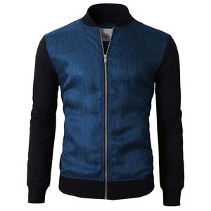 Veste légère de bombardier de baseball universitaire pour hommes vêtements de collège vêtements décontractés intelligents en prix de gros vestes pour hommes - Product Image 2