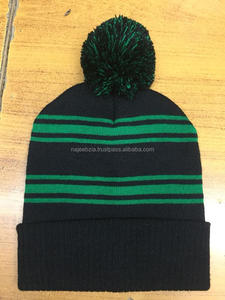 การออกแบบใหม่ 100% รูปแบบอะคริลิฤดูหนาวที่อบอุ่นผู้ใหญ่ผู้ชายผู้หญิงถักหมวกหมวกหมวกที่กําหนดเอง - Product Image 5