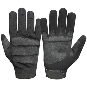 Custom Made New Design Hand Protector Anti Cut Light Duty Synthetic Leather Mechanic Glove