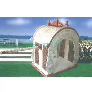 Doli de mariage indien pour la mariée, simple, couvert, en bois sculpté, pour Sankheda - Product Image 1