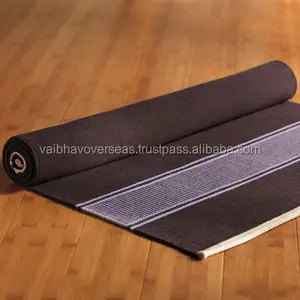 Mycotton pamuk Yoga Mat dokuma mycotton Yoga kilim % 100% pamuk el yapımı