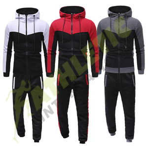 Jogging <b>suits</b> wholesale zipper hoodies <b>and</b> jogger trousers sport tracksuit in custom color material all size jogging wear <b>suits</b> - Product Image 3