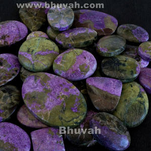 Cabochon de pierre précieuse d'atlantasite - Product Image 5