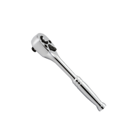 Llave de trinquete manual profesional reversible de material compuesto con liberación rápida, material Cr-V, tamaños 1/4'', 3/8'', 1/2'', OEM