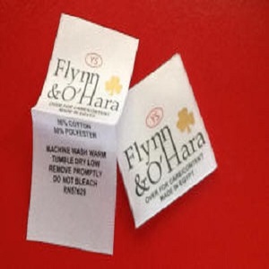 Étiquettes personnalisées imprimées en satin pour les instructions d'entretien des maillots de bain, à repasser sur les vêtements - Product Image 5