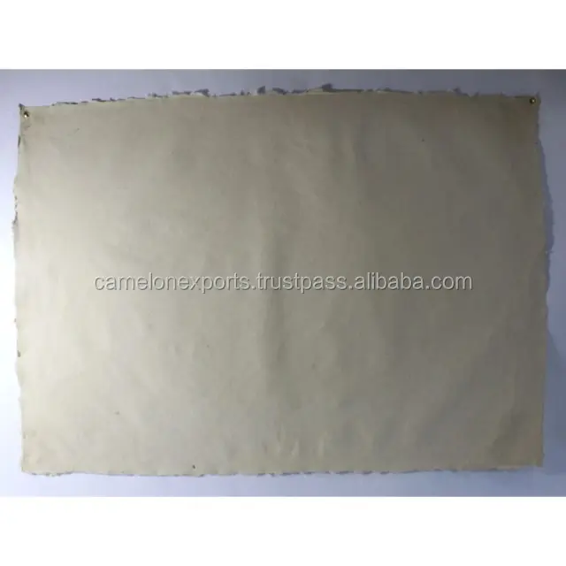 Ivory color 200 GSM paper from 100% hemp fiber paper for multiple uses in art and crafts sheets