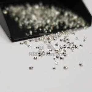 Diamant naturel en vrac du fabricant fait à la main VVS pureté 0.008 0.02 carats couleur blanche bonne coupe GIA IGI bijoux certifiés - Product Image 5