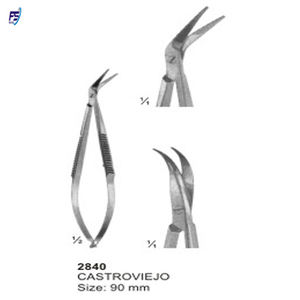 Brussels Sports Meilleure qualité en acier inoxydable Castroviejo Ciseaux Taille 90mm Instruments chirurgicaux - Product Image 2
