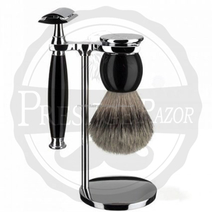 Hcalory — SET DE brosses pour hommes, ensemble DE rasage, support et rasoir DE sécurité - Product Image 1