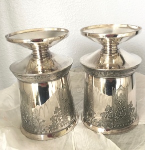 Copa chapada en plata de Brassworld India, modelo de Metal con temática cruzada religiosa, artesanía, regalos de latón pulido fundido - Product Image 2