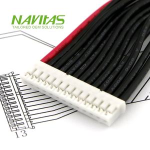 Ensamblaje de cables JST personalizado para dispositivos eléctricos LCD y LED - Product Image 5