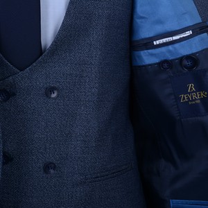 Turc meilleur design 3 pièces dernier style hommes costume mariage marié et hommes d'affaires costume - Product Image 3