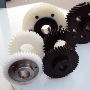 machinery popular use plastic gear for toys motor accept custom to order POM PA PC HDPE material