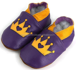 HAND MADE SOFT LEATHER BABY SHOES WITH SUEDE SOLES <b>MONKEY</b> <b>BOY</b> GIRL CUTE BOOTIES PRAM SHOES NEWBORN FIRST SHOE - Product Image 3