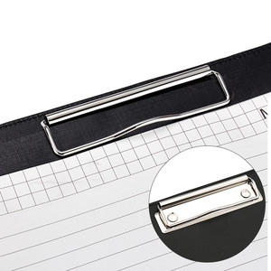 Tùy chỉnh chuyên nghiệp A4 PU <span class=keywords><strong>Leather</strong></span> thư mục cho Giám đốc điều hành biểu tượng tùy chỉnh Quản lý hội nghị clipboard cho nộp hồ sơ - Product Image 6