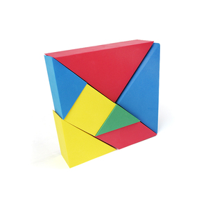 Rompecabezas Tangram de EVA; Bloques de construcción de EVA para juguetes educativos/cuentos de Tangram - Product Image 6