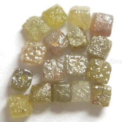 1.0 Tot 1.5 Mm Grootte Natuurlijke Losse Ongesneden Ruwe Diamanten Op Goedkopere Prijs, Congo Cube Ruwe Diamanten