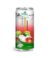 Produit vietnamien OEM/ ODM boisson santé boisson pétillante eau de coco 250mL WANA eau de coco pétillante boisson avec saveur de mangue