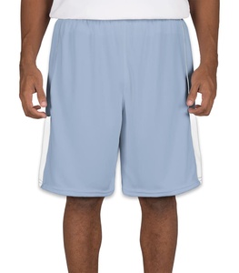 Offre Spéciale été basket-ball Shorts personnalisé 100% Polyester maille tissu respirant mi tricoté poche cordon tenue décontracté pour hommes - Product Image 3