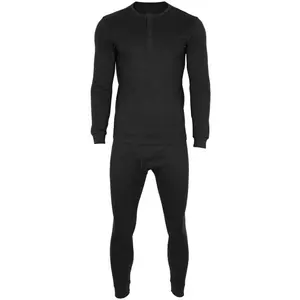 Hồng ngoại nhiệt giảm béo tắm hơi phù hợp với 2 pcs bên trong ăn mặc màu đen chiến thuật nhiệt đồ lót người đàn ông thể thao ngoài trời nhiệt phù hợp với