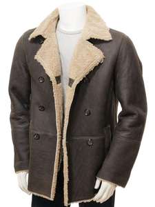 Chaqueta de piel de oveja de último diseño para hombre, chaqueta de cuero puro, abrigo de piel de oveja Foe Gents - Product Image 3