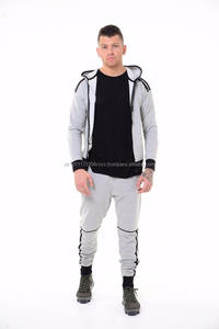 Chándal completo para hombre, ropa para correr, Sudadera con capucha y cremallera - Product Image 4