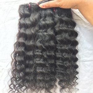 Vente en gros, extensions de cheveux pour femmes, ondulation humaine vierge non transformée, tissage de cheveux brésiliens indiens Remy, cheveux bruts - Product Image 5