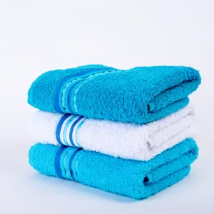 भारत में थोक बिक्री के लिए धारीदार डिज़ाइन वाला अच्छा अवशोषक स्नान तौलिया, भारत से नवीनतम नए डिज़ाइन के गोल्फ स्नान तौलिए