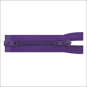 Fermetures à glissière en nylon double face bidirectionnelles à extrémité ouverte de haute qualité avec curseur 5 produit de gros - Product Image 2