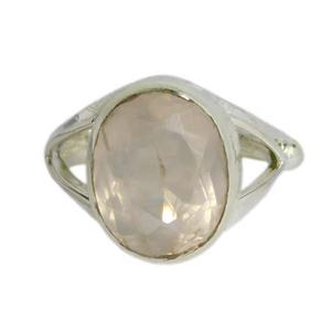 Anillo de cóctel de piedras preciosas de cuarzo rosa natural, joyería de plata de ley 925 hecha a mano, fabricante de anillos Eternity Vermeil - Product Image 2