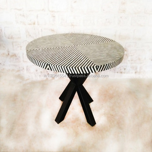 Meilleur prix Table de café en incrustation d'os de style moderne Meubles de maison Meubles de salon - Product Image 1