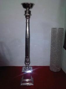 Candélabre en verre cristal de mariage européen fait à la main bougeoirs en métal pièces centrales pour les mariages noël autre bougie - Product Image 3