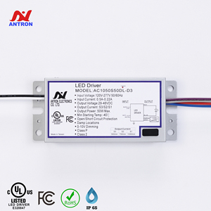Antron 40W-50W cho UL không thấm nước Dimmable dẫn lái xe hiện tại lựa chọn cho <span class=keywords><strong>LED</strong></span> chiếu sáng AC-DC năng lượng chuyển giao - Product Image 2