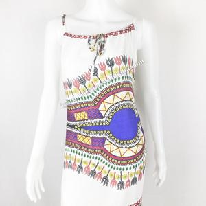 Vestido con estampado Dashiki africano tradicional con mangas finas - Product Image 3