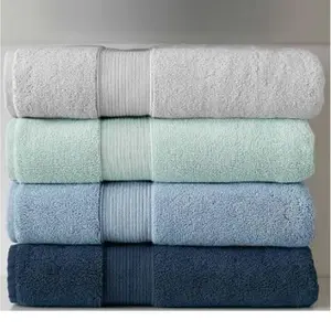 Toalha de banho personalizada colorida, toalha de algodão para lavar as mãos