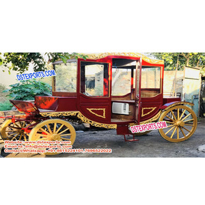Carruaje Indio Moderno con Aire Acondicionado, Construcción Ligera de Metal y Madera para Eventos de Boda - DSTEXPORTS - Product Image 1