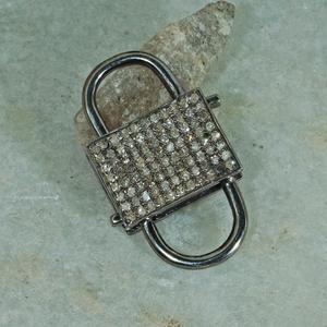 Haute qualité 925 Sterling Silver Pave Diamond Wholesale Finding Fabricant - Product Image 5
