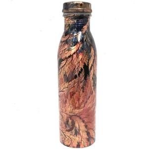 Jolie bouteille d'eau isotherme en cuivre pur, ml, fait à la main, anti-fuite, accessoires de Bar 28 OZ - Product Image 2