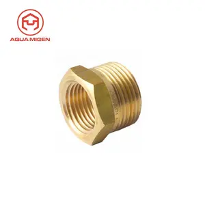 25M X 20F Brass Bush Reducing Male / Female Threaded BSP Adaptor