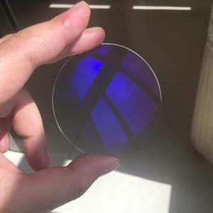 1.61 MR-8 일본산 블루라이트 차단 렌즈 블루컷 광학 렌즈 UV420 무테 안경테용 - Product Image 3