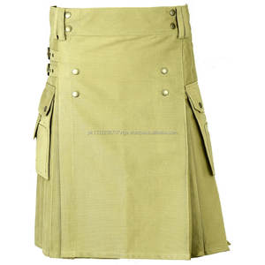 Dernier kilt utilitaire de mariage noir pour hommes élégants pour accessoires d'instruments de musique - Product Image 1