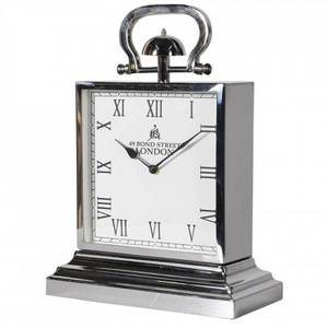 Elegante Reloj de Mesa Rectangular de Acero Inoxidable, Último Modelo, Mejor Calidad, Moderno, de Lujo, en Oferta - Product Image 1