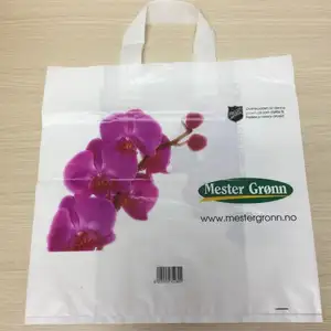 Bolsas de plástico de bucle suave de polietileno de alta densidad con mango de bucle flexible Producto del fabricante de Vietnam - Product Image 1