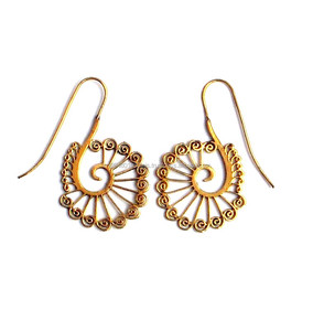 2018 Nouveau Design Boucles d'Oreilles en Laiton de Style Bohème Boucles d'Oreilles Tribales - Product Image 1